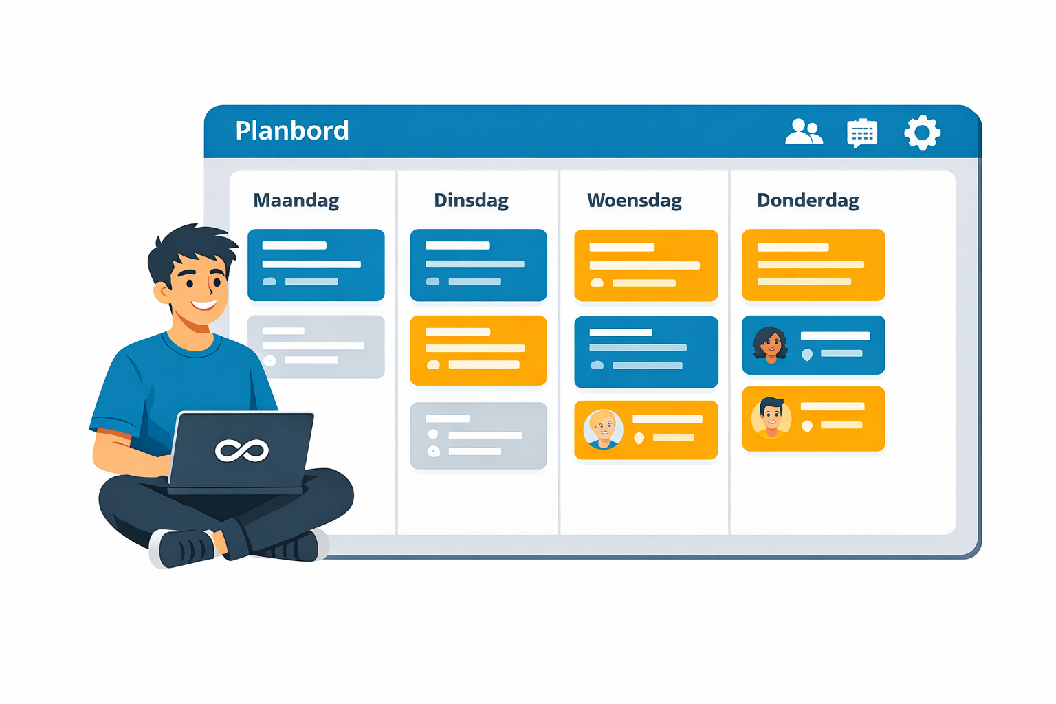 Handig planbord op vipersoftware.nl