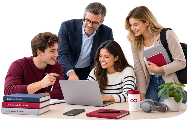 Hoger onderwijs begeleidt studenten en professionals