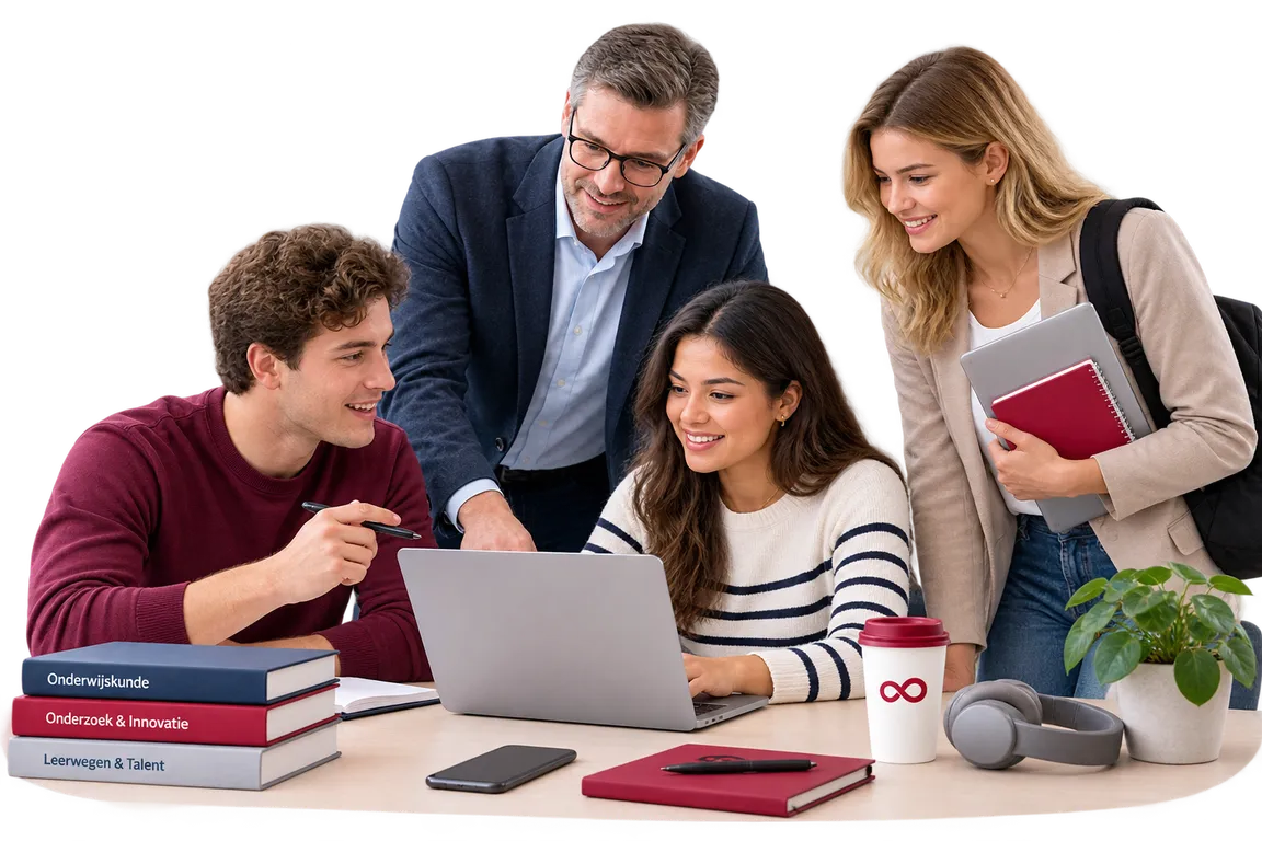 Hoger onderwijs begeleidt studenten en professionals
