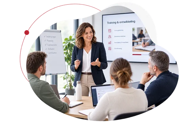 Opleidingsinstituut bespreekt training en ontwikkeling